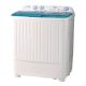 Haier HWM-80 AS Semi Automatic Twin Tub Washing Machine 8 Kg White Green  (HAM MALL)
